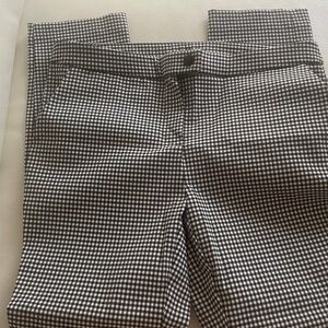Jules & Leopold Monochrome Checkered Trousers Sz S NEW